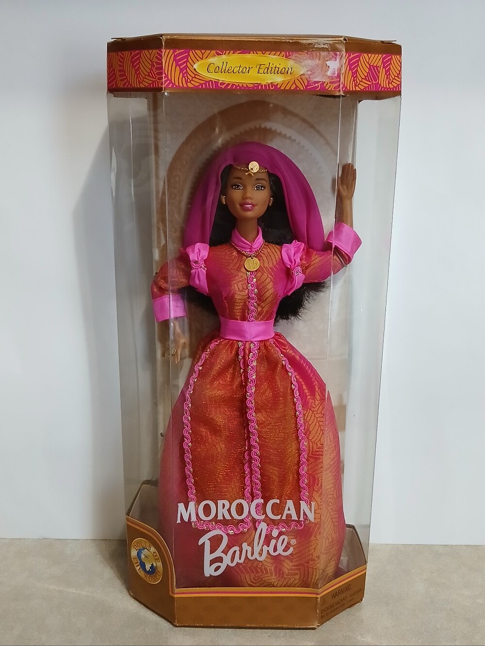New! Dolls of the World 1998 Mattel Moroccan Barbie Collector Edition